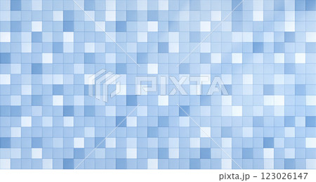 Blue mosaic tile background 123026147
