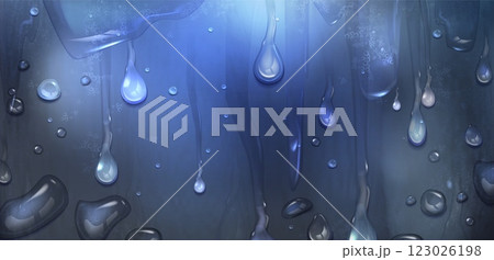 Rain drop on window background. Water droplet Rain drop on window background. Water droplet 123026198