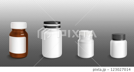 Pharmaceutical supplement bottles and containers. Pharmaceutical supplement bottles and containers. 123027014