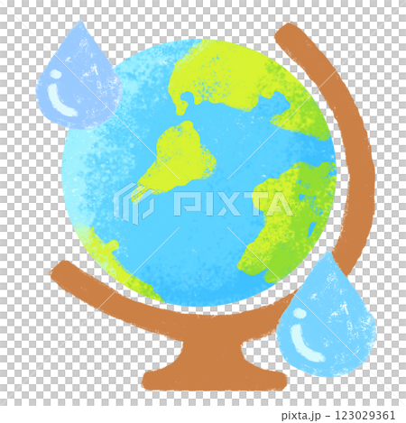 蠟筆觸摸:地球資源 蠟筆觸摸:地球資源 123029361