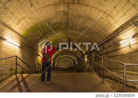【群馬県】上越線土合駅・地下部階段 【群馬県】上越線土合駅・地下部階段 123030809