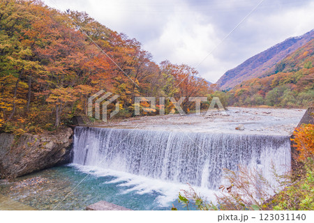 【群馬県】湯檜曽公園の湯檜曽川 123031140
