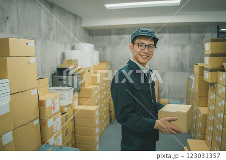 倉庫業 123031357