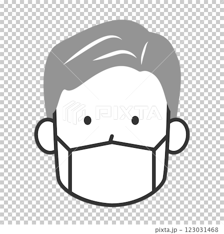 Mask Grandpa Mask Grandpa 123031468