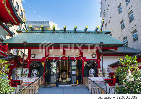 東京都台東区 浅草千束 鷲神社(おおとりじんじゃ) 社殿 東京都台東区 浅草千束 鷲神社(おおとりじんじゃ) 社殿 123031889