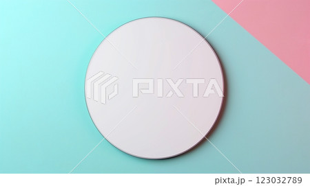 White blank board for copy space text sign banner or promotion 123032789