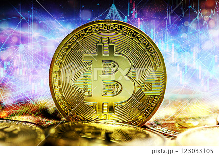 ビットコイン　仮想通貨　暗号資産 123033105