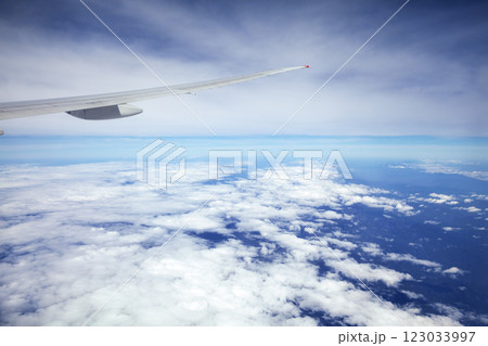 View from an airplane 123033997