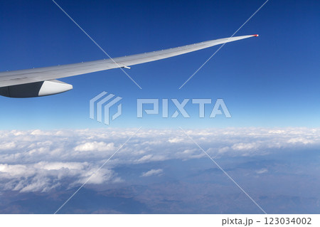 View from an airplane 123034002