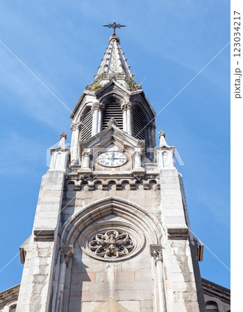 Church of Sacred Heart of Jesus in Oviedo, Spain 123034217
