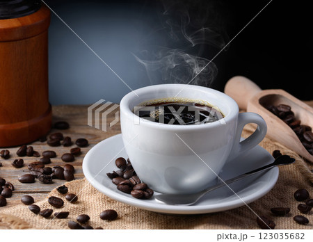 ホットコーヒー  123035682