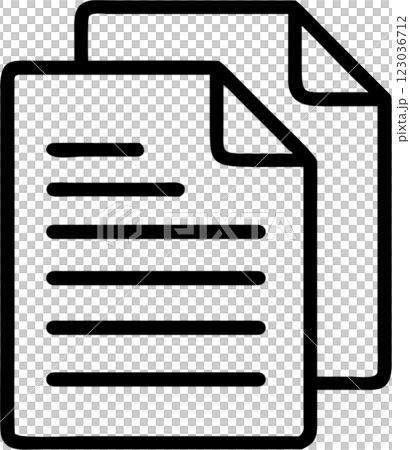 Documents in outline icon style, management and organization category theme. 123036712