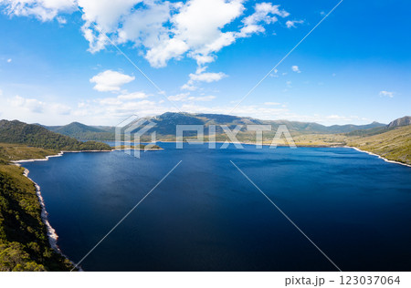 Lake Plimsoll Landscape in Tasmania Australia 123037064
