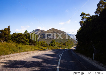 Lake Plimsoll Landscape in Tasmania Australia Lake Plimsoll Landscape in Tasmania Australia 123037067