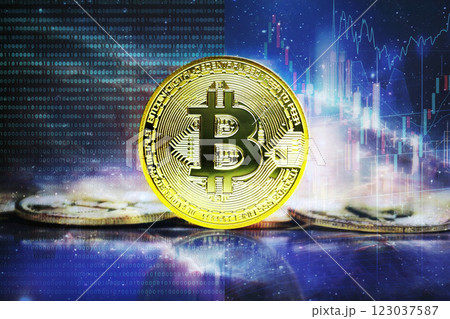 ビットコイン 仮想通貨 暗号資産 ビットコイン 仮想通貨 暗号資産 123037587