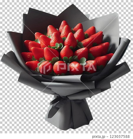 Sweethearts Surprise Strawberry Bouquet for Valentines 123037588
