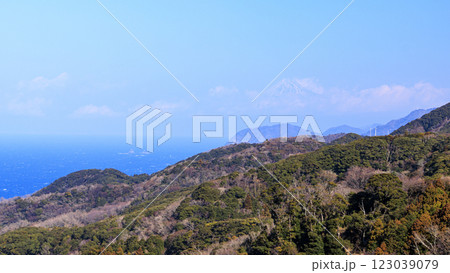 石部の棚田の冬 123039079