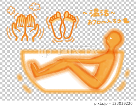 Warm hands and feet set 123039220