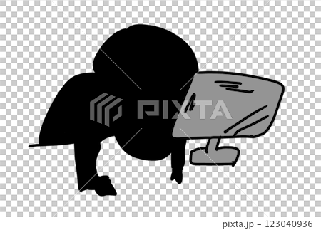 一名因疲勞而瀕臨崩潰的商人 一名因疲勞而瀕臨崩潰的商人 123040936