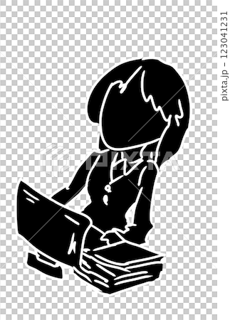 A woman on the verge of collapse due to fatigue 123041231