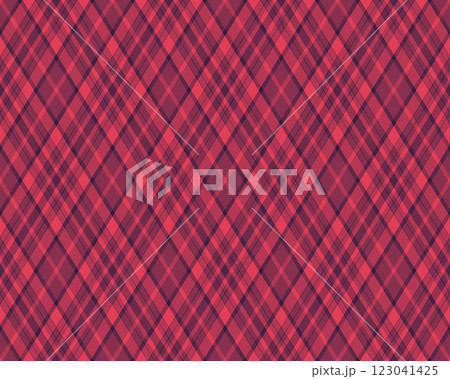 Stunning diagonal plaid pattern in rich red and burgundy hues. Perfect for textile design, website backgrounds, or any project needing a sophisticated, textured look. 123041425