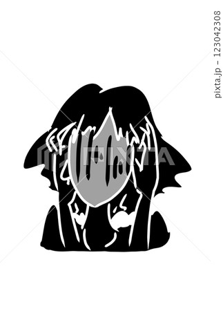 ノイローゼ寸前の女性 ノイローゼ寸前の女性 123042308