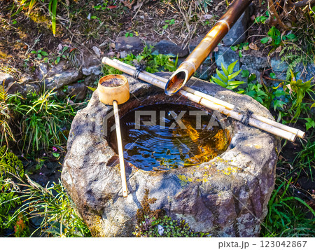 角川庭園 水琴窟 123042867