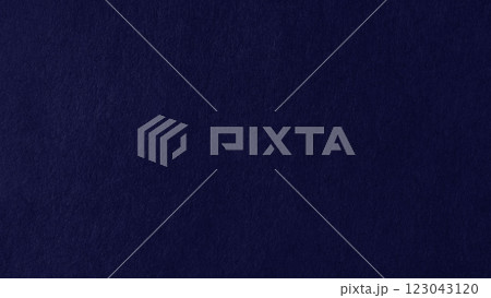 紙　テクスチャー素材　濃紺青色　和紙風背景　藍色　 123043120