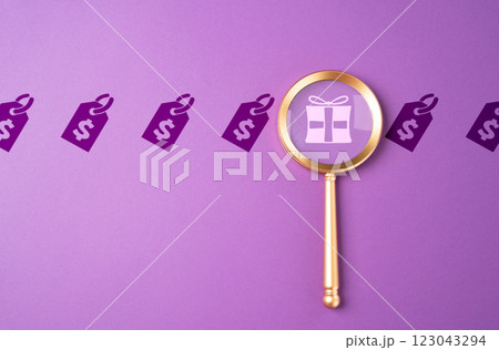 Search for great prices and offers using a magnifying glass. Get prizes and bonuses. Gifts on promotions. Shopping savings. Cashback offers and exclusive discounts. Search for great prices and offers using a magnifying glass. Get prizes and bonuses. Gifts on promotions. Shopping savings. Cashback offers and exclusive discounts. 123043294