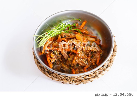韓国料理　プルコギ 123043580