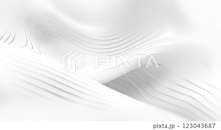 Abstract 3D Background with White Waves and Golden Stripes Abstract 3D Background with White Waves and Golden Stripes 123043687
