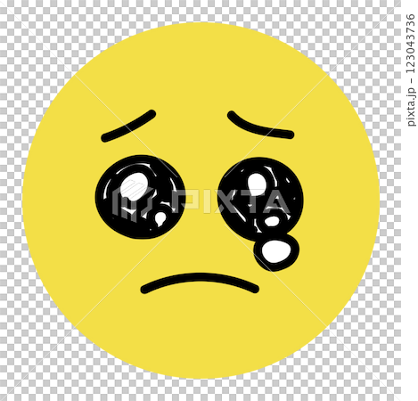 Pien Emoji Emoticon Cute Crying Face Pleading Face Emoji 123043736