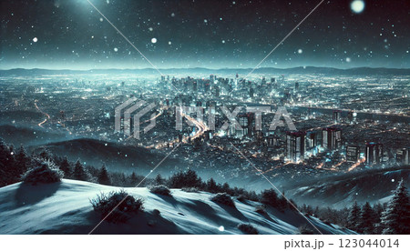 雪の降った街 雪の降った街 123044014