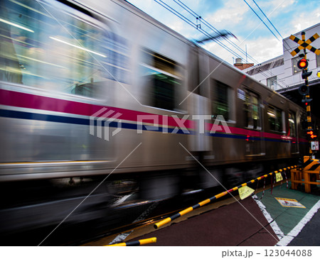快速、特急、急行の電車 123044088