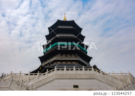 中国 浙江省杭州市、雷峰塔 中国 浙江省杭州市、雷峰塔 123044257