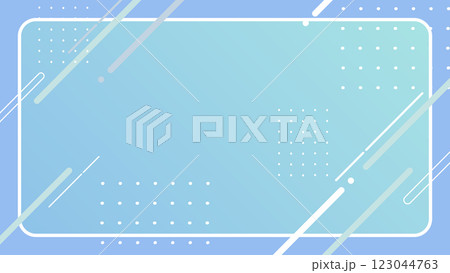 スタイリッシュ シンプル 背景【16:9素材シリーズ】 スタイリッシュ シンプル 背景【16:9素材シリーズ】 123044763