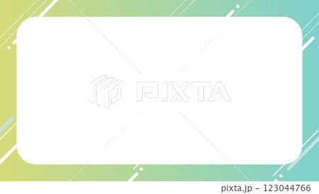 ポップ かわいい 背景【16:9素材シリーズ】 ポップ かわいい 背景【16:9素材シリーズ】 123044766