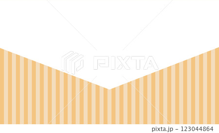 手紙型　背景【16:9素材シリーズ】 123044864