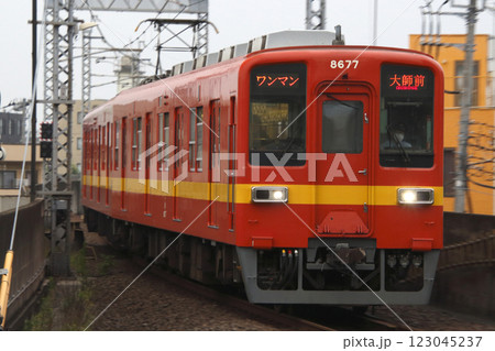 ［TS］東武大師線8000系電車（リバイバル塗装-赤色） 123045237