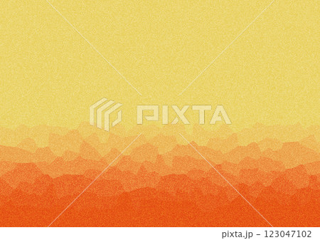 金色と赤の質感ある背景（背景素材）　ギザギザ模様　ノイズ 123047102