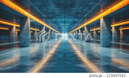 The basement room on the bottom floor  The basement room on the bottom floor  123047262