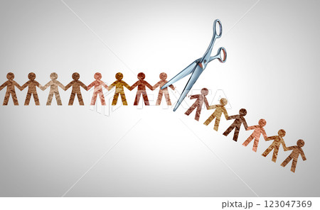 Cutting Immigration Cutting Immigration 123047369