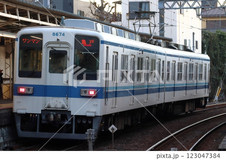 ［TS］東武亀戸線8000系電車（ワンマン運転：曳舟⇔亀戸） 123047384