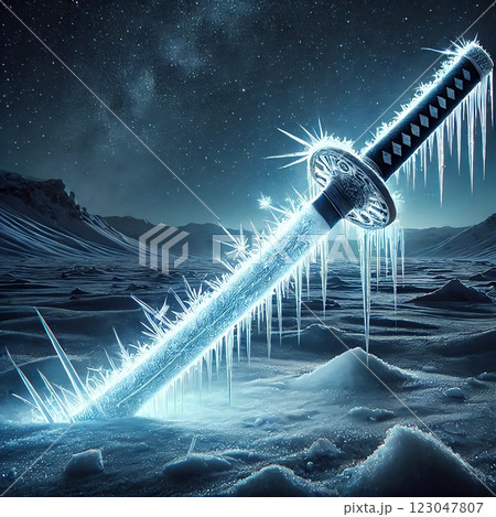 氷の世界の刀｜Sword in the World of Ice	 123047807