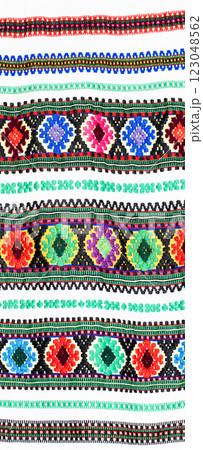Ukrainian embroidery, folk arts and crafts 123048562