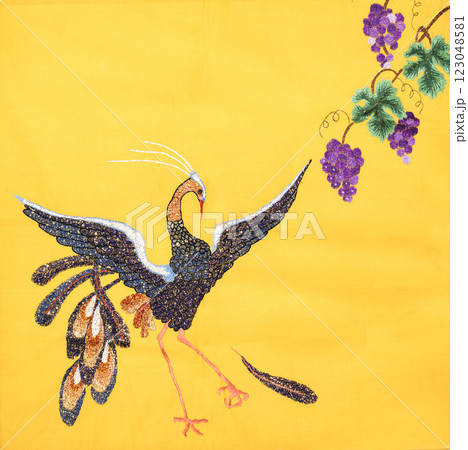 Ukrainian embroidery, folk arts and crafts 123048581