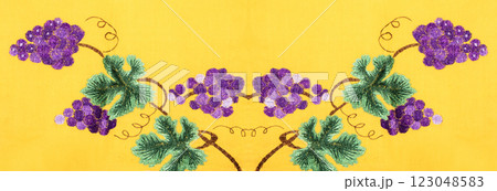 Ukrainian embroidery, folk arts and crafts 123048583