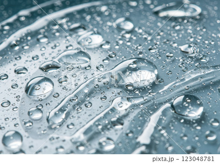 透明なジェルの表面のクローズアップ(AI生成画像) 透明なジェルの表面のクローズアップ(AI生成画像) 123048781