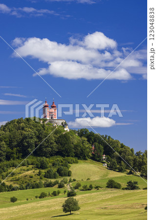 Calvary in Banska Stiavnica, UNESCO site, Slovakia 123048838