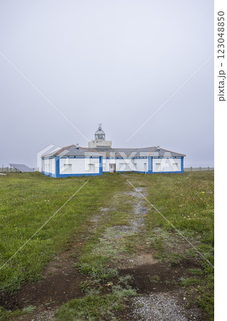 Faro de Cabo Busto, Valdes, Asturias Province, Spain Faro de Cabo Busto, Valdes, Asturias Province, Spain 123048850